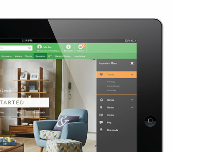 Inspiration Hub - Homebase brand brand and identity business concept design flat design green homebase icon responsive ui