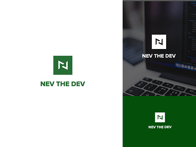 NevThe.Dev - Logo Concept blog brand brand and identity branding business design developer green icon logo vector website