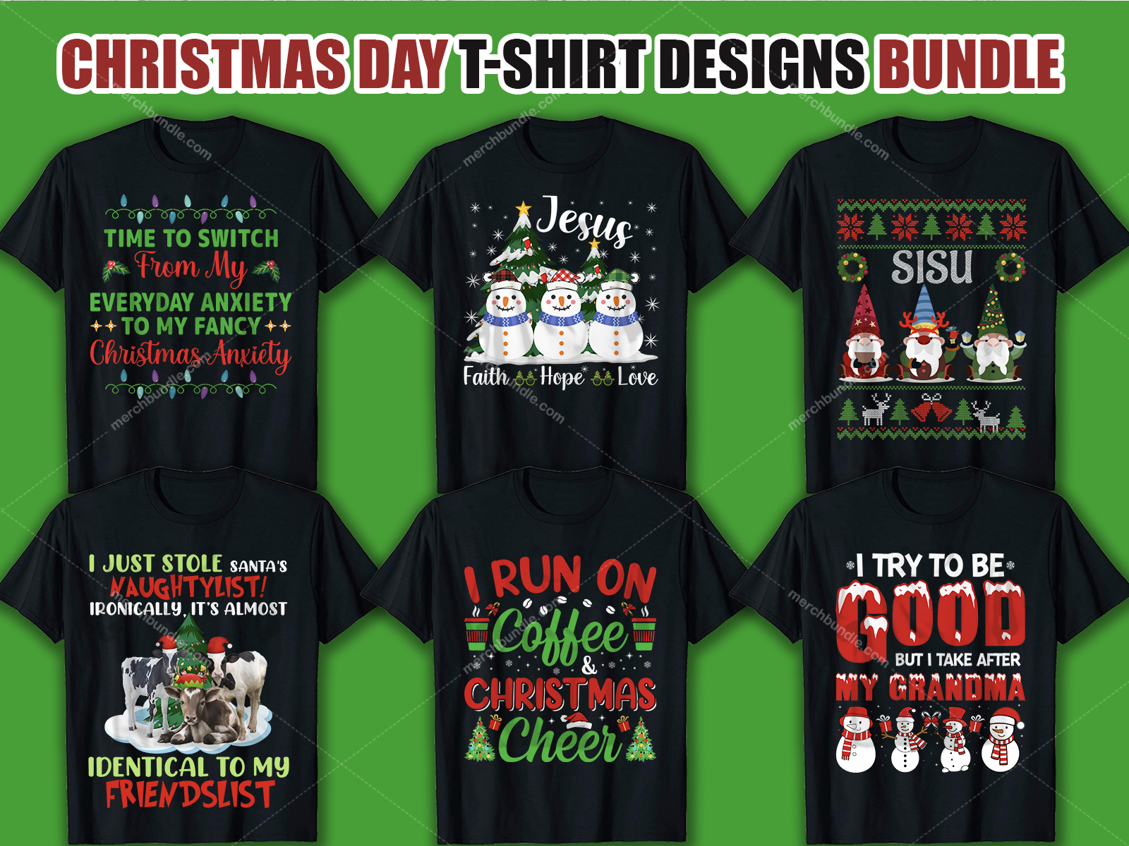 Christmas Day T Shirt Design Bundle americantshirt clothing design esty fashion graphicdesign illustration merch by amazon. merchbyamazon t shirt maker