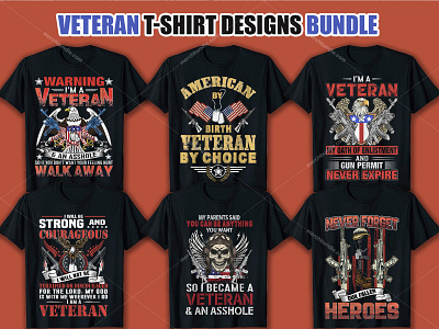 This is My New Veteran T Shirt Design Bundle