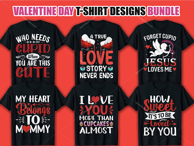 Valentine's Day T-Shirt Designs Bundle americantshirt clothing design esty fashion graphicdesign illustration merchbyamazon t shirt design free t shirt maker typography valentine valentinegift valentineshirt valentins