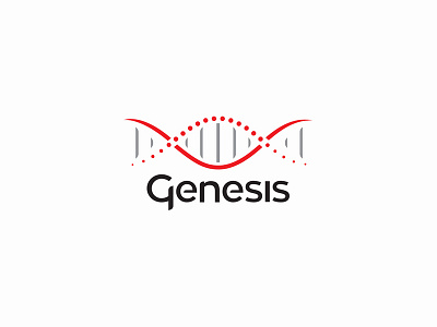 Genesis dna dots genesis genesis logo lines logo logodesign logomark logosale mark