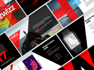 Zwizz Powerpoint & Keynote Presentation keynote powerpoint style swiss