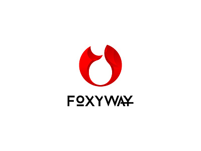 Foxyway Logo creative fox logo fox symbol foxy foxy logo logo market