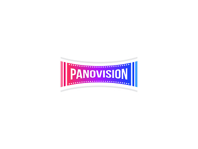 Panovision Logo film logo movie panoramic vision