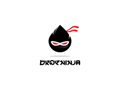 Dropninja Logo drop logo ninja logo