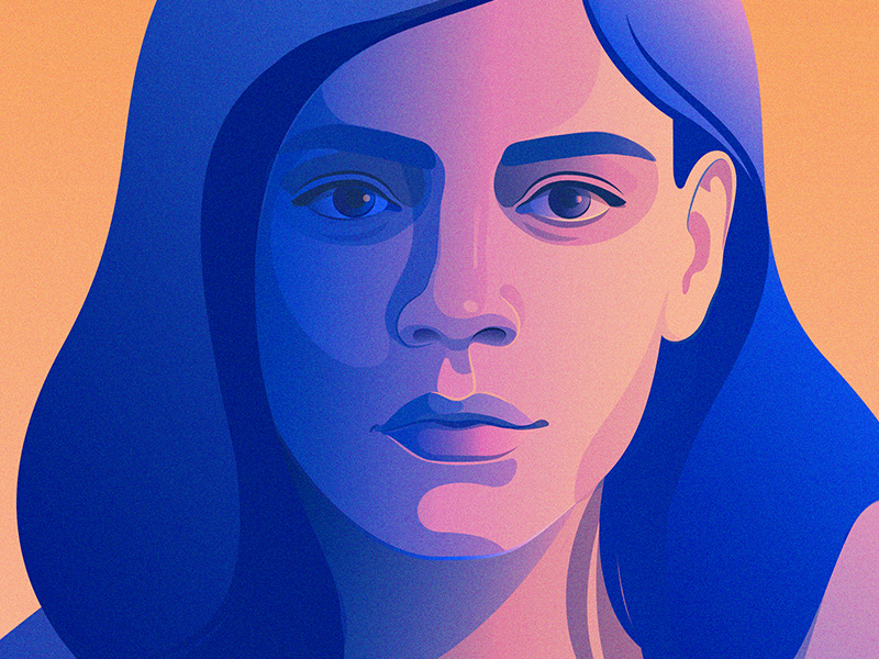IT Fortress | IBM portrait editorial illustration artificial intelligence adobe illustrator