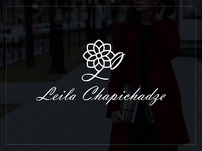 Lela Chapichadze & Logo branding design fashion fashion logo georgia illustration lela chapichadze lela chapichadze logo logo mylogo vector