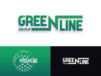 Green Line branding design georgia green green line illustration line logo mylogo vector გრინ ლაინი