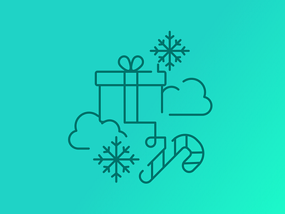 Christmas Spirit azimo christmas cloud gift money snow snowflake