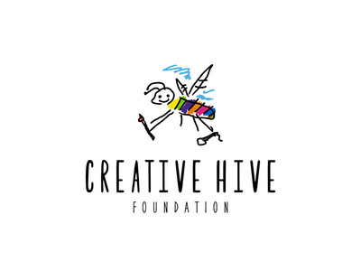 Creative Hive Foundation brand identity branding design graphic design logo