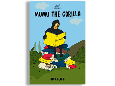 Mumu the gorilla book design branding design editorial design graphic design ill illustration
