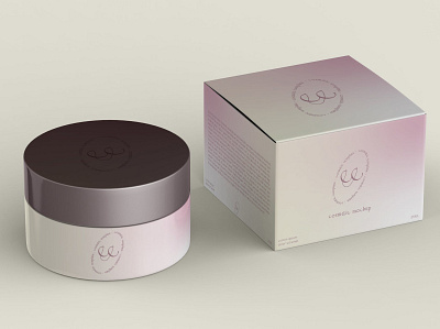 Cosmetic Jar with Box Mockup beuty box mockup branding cosmetic jar customizable design editable free freebie graphic design identity illustration lotion mockup motion graphics packaging photoshop psd scene psd skincare