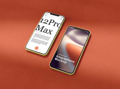 Phone 12 Pro Max Mockup Scenes branding design device free freebie graphic design identity illustration laptop macbook max mockup mockup modern phone 12 photoshop scenes ui ux web website