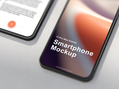 Phone 12 Pro Max Mockup Scenes branding design device elegant free freebie identity illustration laptop macbook max mockup mockup phone 12 photoshop scenes screen ui ux web website