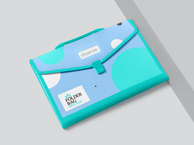 Folder Bag Mockups bag branding design flap flip folder folder bag free freebie graphic design identity illustration mockup mockups bag office photoshop plastic presentation showcase stationery