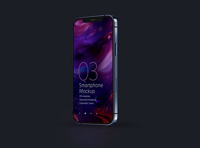 iPhone 12 Pro Mockup Set abstract abstract phone device device mockup display iphone iphone pro mockup phone photoshop presentation pro realistic smartphone theme ui ux web webpage website