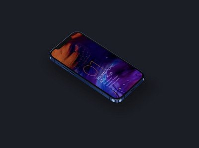 iPhone 12 Pro Mockup Set abstract phone design device device mockup illustration iphone 12 iphone max iphone mockup iphone pro mac mockup phone mockup photoshop smartphone theme presentation ui ux web webpage website