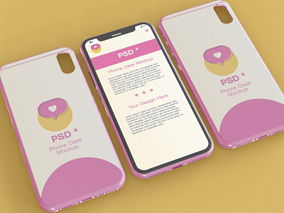 Smartphones Cases Mockup branding case mockup customizable design free freebie identity illustration mockup mockups template phone mockup phone mockups photoshop protective psd realistic smart smartphone smartphones ui