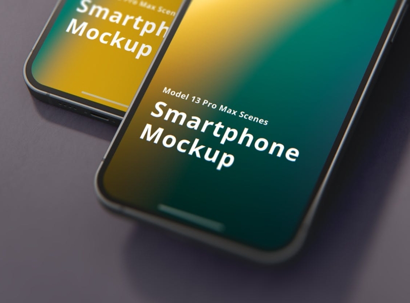 Phone 13 Pro Max Mockup Scenes By Quality Fonts On Dribbble