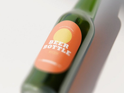 Beer Bottle Mockup 3