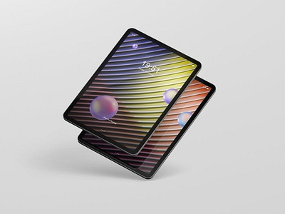 Pad Pro Tablet Screen Mockup