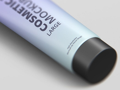 Cosmetic Tube Mockup Large