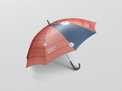 Umbrella Mockup artwork branding cloth company design display handle isolated logo merchandize mock up mock ups mockup octagon print sun template umbrella