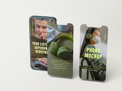 Phone Screen Mockups