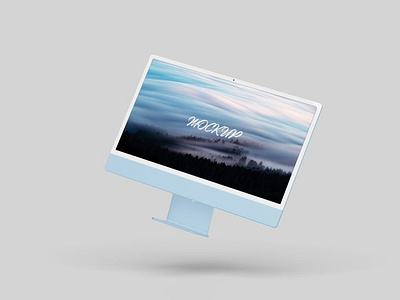 iMac 2021 mockup