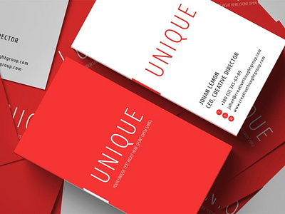 Stack Business Cards Template