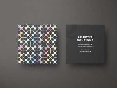 Holographic Business Card Templates