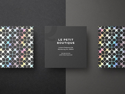 Holographic Business Card Templates