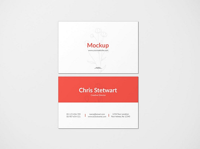 Business Card Mockup brand branding business business card business cards card cards design graphics id identity information landscape logo mockup mockups profile promotion simple template