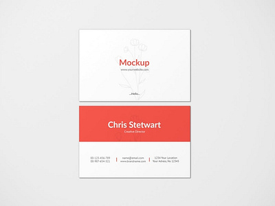 Business Card Mockup