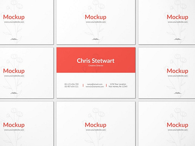 Business Card Mockup