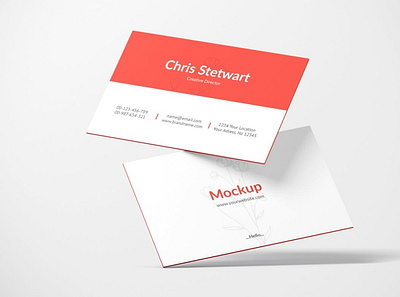 Business Card Mockup brand branding business business card business cards card cards design graphics id identity information landscape logo mockup mockups profile promotion simple template