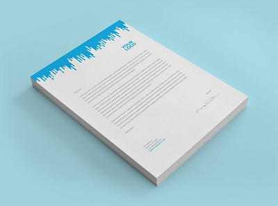 Colorful Artist Design Stationery artist brand stationery branding business card clean cool corporate corporate identity creative design identity letterhead logo design minimal pattern print professional simple stationery visual identity