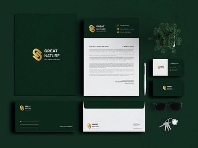 Branding Identity & Stationery Set