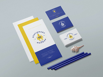 Business Stationery Mockup Scenes