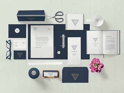 Stationery Branding Mockup Scenes