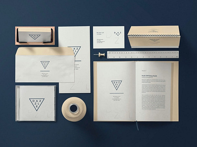 Stationery Branding Mockup Scenes