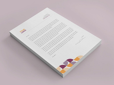 Clean Modern Stationery Template