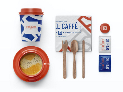 Coffee Branding Mockup Pack branding business cappuccino card coffee coffee branding coffee branding mockup design fork menu mockup pack package packaging papercup pouch shop spoon sugar template