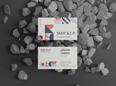 Fashionable Business Card Template 3d brand identity brand stationery branding stationery business business card business cards card clean corporate design fashion graphic design identity mockup presentation stationery template texture visual identity