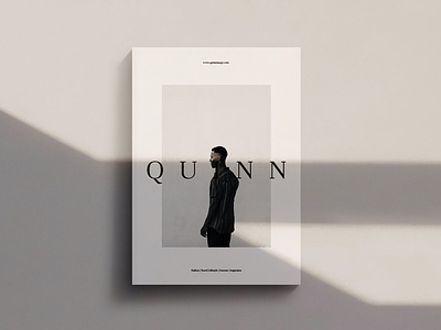 Quinn - Magazine Template ad agency booklet brochure business company catalog concept cover elegant fashion layout leaflet magazine marketing newsletter page photographers poster promotion simple