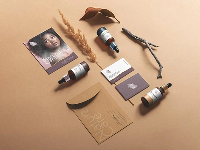 Cosmetics Branding Mockups beauty bottle brand brand identity branding cosmetic cosmetic mockup cosmetics fashion floral healthcare identity mockup natura natural package packaging stationery sunlight template