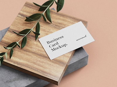 Stylish Business Card Mockup brand branding business business card business cards card cards clean corporate elegant graphic design identity isolated mockup name paper presentation simple stack template