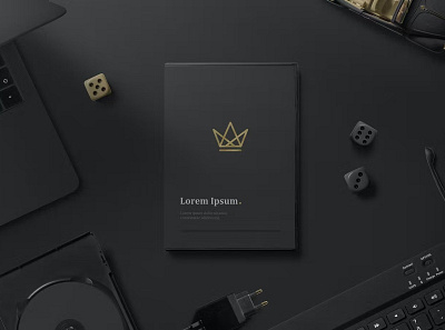 Free Black Branding Mockups black black brand brand brand design brand stationery branding branding stationery corporate flatlay free free download gold golden identity mockup presentation responsive shadows smartwatch stationery