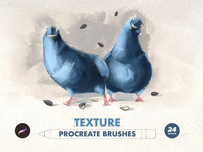 Free Texture Procreate Brushes